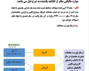 اینفوگرافی نصاب معاملات 1405 و آثار مالیاتی آن در استهلاک و ارسال فهرست معاملات